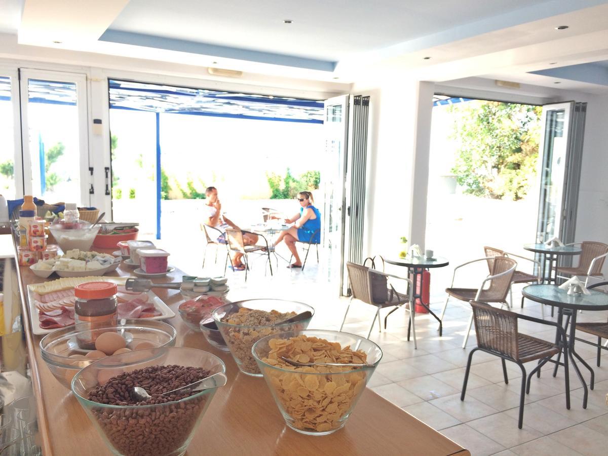 Loukas Beach Rooms Kiotari Exterior foto